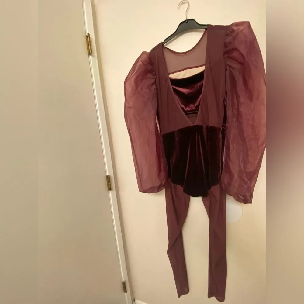 WEISSMAN Elite Dance Costume The Tortured Poets Department 17827 LA-Large adult